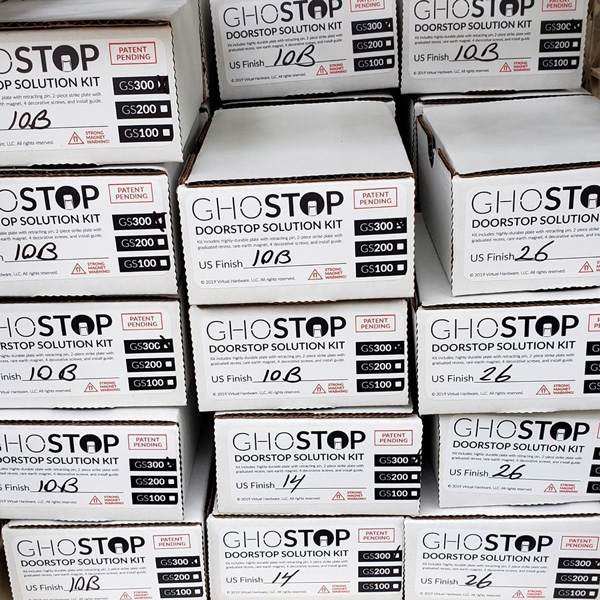 Ghostop shipping boxes